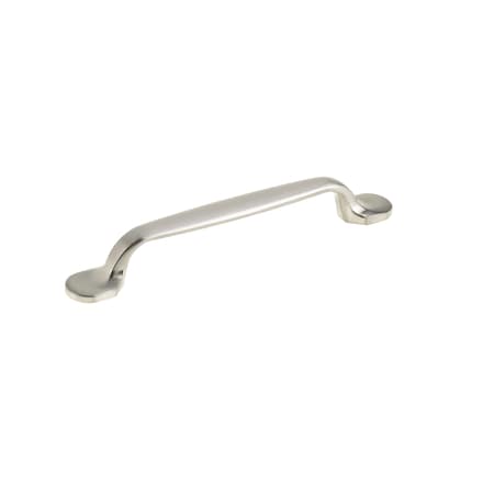 Richelieu 5 1/16 in (128 mm) Center-to-Center Brushed Nickel Traditional Drawer Pull BP23775128195
