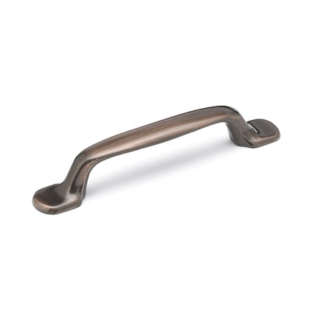 Richelieu 3-3/4 in. (96 mm) Center-to-Center Antique Copper Traditional Drawer Pull BP2377596194