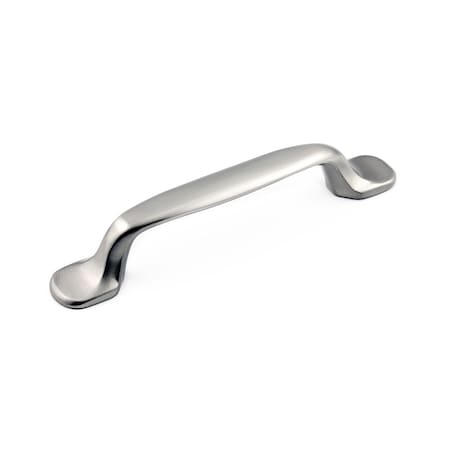 Richelieu 3 3/4 in (96 mm) Center-to-Center Brushed Nickel Traditional Drawer Pull BP2377596195