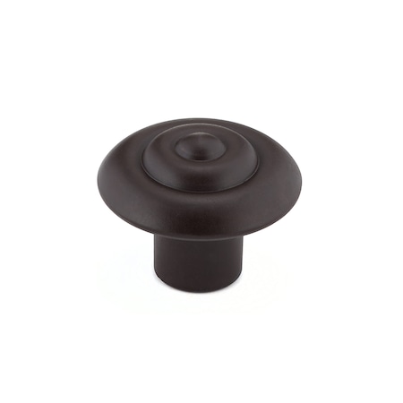 Richelieu 1 1/4 in (32 mm) Rust Traditional Metal Cabinet Knob BP2391132801