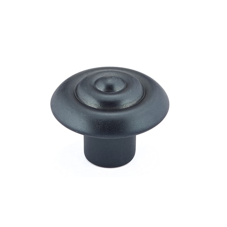 Richelieu 1 1/4 in (32 mm) Anthracite Traditional Cabinet Knob BP2391132906