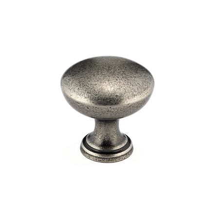 Richelieu 1 3/16 in (30 mm) Pewter Traditional Metal Cabinet Knob BP2391230142