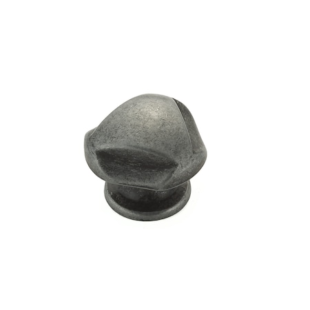 Richelieu 1 1/8 in (28 mm) Wrought Iron Traditional Metal Cabinet Knob BP2391528907
