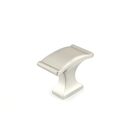 Richelieu 1 3/8 in (35 mm) x 25/32 in (20 mm) Brushed Nickel Traditional Cabinet Knob BP260637195
