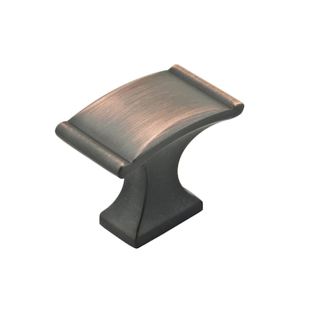Richelieu 1 3/8 in (35 mm) x 25/32 in (20 mm) Brushed Oil-Rubbed Bronze Traditional Cabinet Knob BP260637BORB