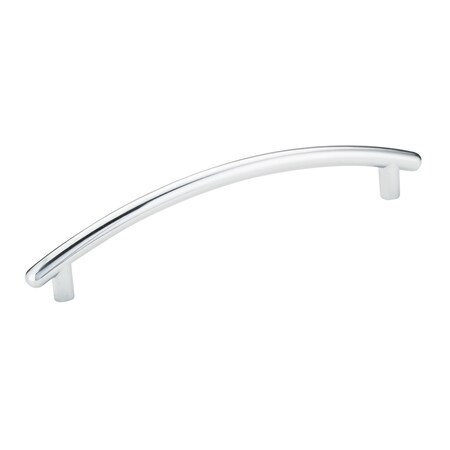 Richelieu 5-1/16 in. (128 mm) Center-to-Center Chrome Contemporary Drawer Pull BP26202128140