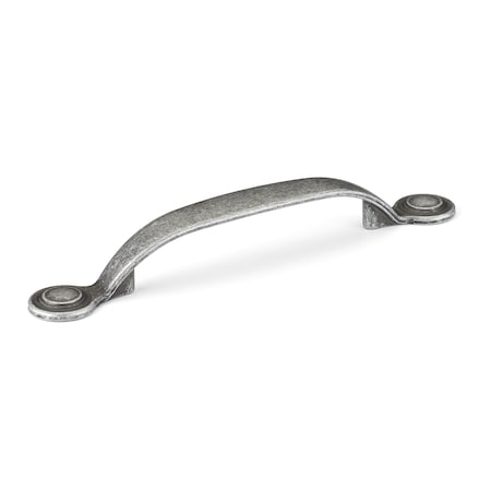 Richelieu 3-3/4 in. (96 mm) Center-to-Center Natural Iron Traditional Drawer Pull BP288996903
