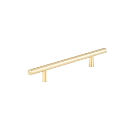 Richelieu Hardware 5 1/16 in (128 mm) Center-to-Center Satin Brass Contemporary Drawer Pull BP305128160