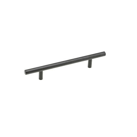 RICHELIEU HARDWARE 7 9/16 in (192 mm) Center-to-Center Matte Black Contemporary Drawer Pull BP305192900