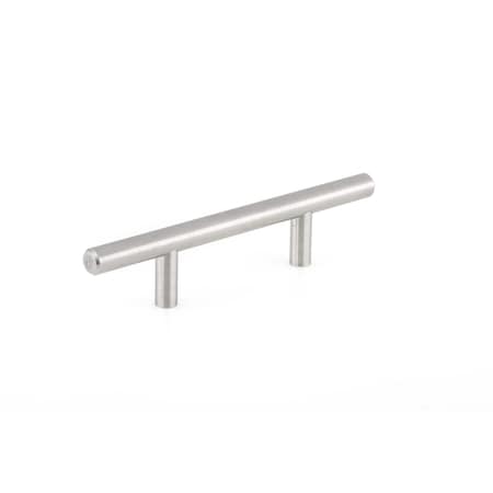 Richelieu 3 in (76 mm) Center-to-Center Stainless Steel Contemporary Drawer Pull BP30576170
