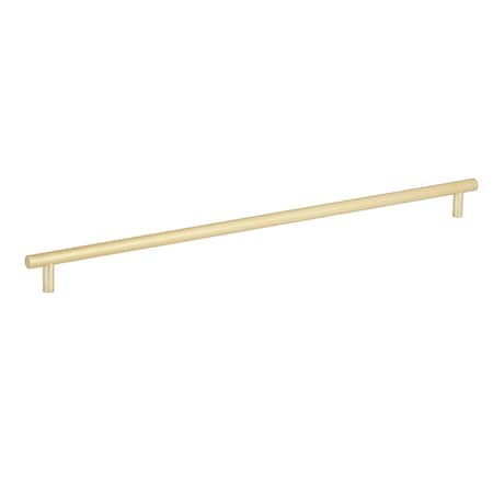 Richelieu 17 5/8-inch (448 mm) Center to Center Satin Brass Contemporary Cabinet Pull BP3060448160