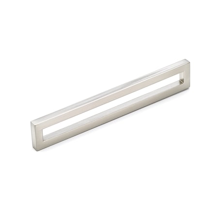 Richelieu 6 5/16 in (160 mm) Center-to-Center Brushed Nickel Contemporary Cabinet Pull BP312456160195