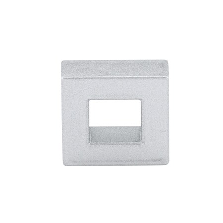 Richelieu 31/32 in. X 5/16 in. (25 mm x 8 mm) Matte Chrome Contemporary Metal Cabinet Knob BP31604325174