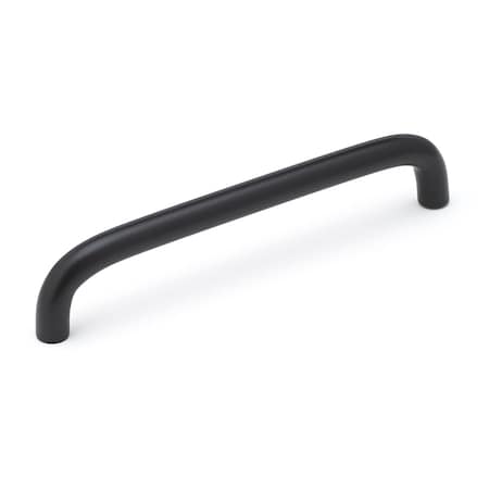 Richelieu 5-1/16 in. (128 mm) Center-to-Center Matte Black Functional Drawer Pull BP33285900