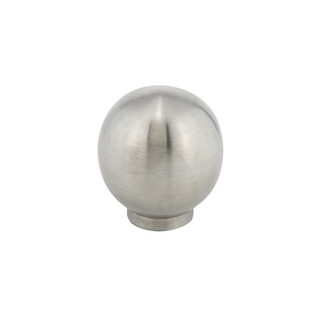 Richelieu 1 3/16 in (30 mm) Stainless Steel Contemporary Cabinet Knob BP34015170