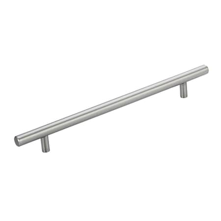 Richelieu 8-5/8 in. (219 mm) Center-to-Center Antibacterial, Stainless Steel Contemporary Drawer Pull BP3487219170AB