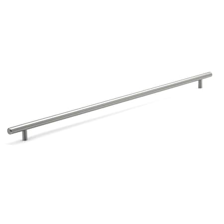 Richelieu 22-1/8 in. (562 mm) Center-to-Center Antibacterial, Stainless Steel Contemporary Drawer Pull BP3487562170AB