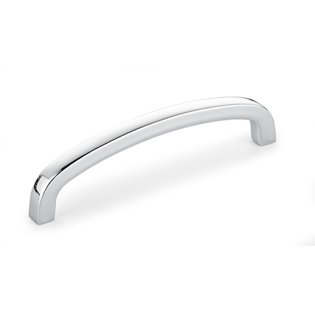 Richelieu 3-3/4 in. (96 mm) Center-to-Center Chrome Contemporary Drawer Pull BP35097140