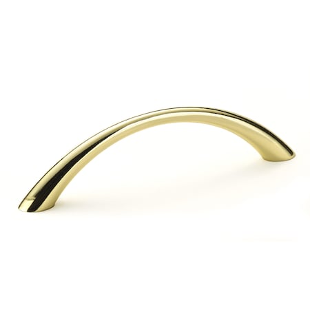 Richelieu 3 3/4 in (96 mm) Center-to-Center Brass Contemporary Cabinet Pull BP3511130
