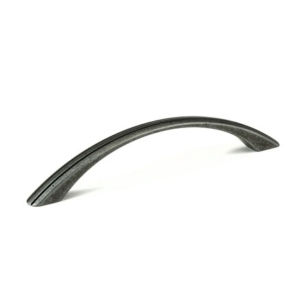 Richelieu 5-1/16 in. (128 mm) Center-to-Center Antique Iron Traditional Drawer Pull BP391458903