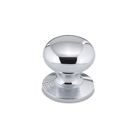 Richelieu 1 1/4 in (31 mm) Chrome Traditional Brass Cabinet Knob BP39313140