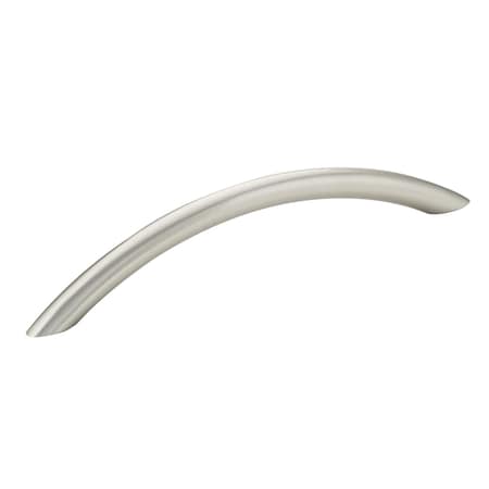 Richelieu 5-1/16 in. (128 mm) Center-to-Center Brushed Nickel Contemporary Drawer Pull BP39965195
