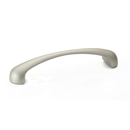 Richelieu 3 3/4 in (96 mm) Center-to-Center Metallic Nickel Contemporary Drawer Pull BP459195