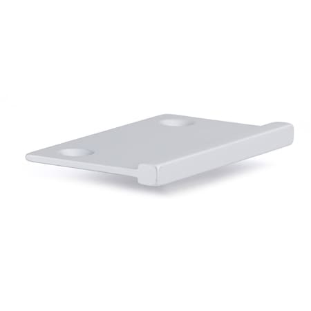 Richelieu 1-31/32 in. (50 mm) Center-to-Center Aluminum Contemporary Edge Pull BP46037010