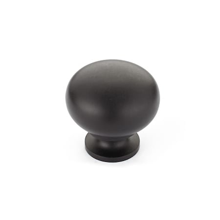 Richelieu 1 1/4 in (32 mm) Oil-Rubbed Bronze Traditional Brass, Hollow Metal Cabinet Knob BP4923ORB