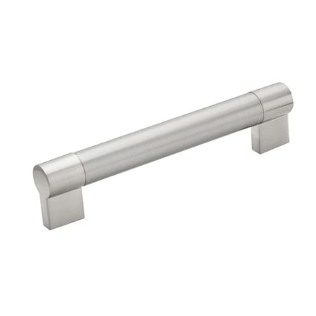 Richelieu 6-5/16 in. (160 mm) Center-to-Center Brushed Nickel Contemporary Drawer Pull BP500160195