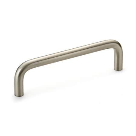 Richelieu 3-3/4 in. (96 mm) Center-to-Center Brushed Nickel Functional Drawer Pull BP505195