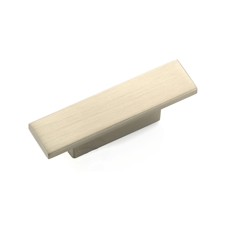 Richelieu 2 3/4 in. X 21/32 in. (70 mm x 17 mm) Brushed Nickel Contemporary Metal Cabinet Knob BP5139632195