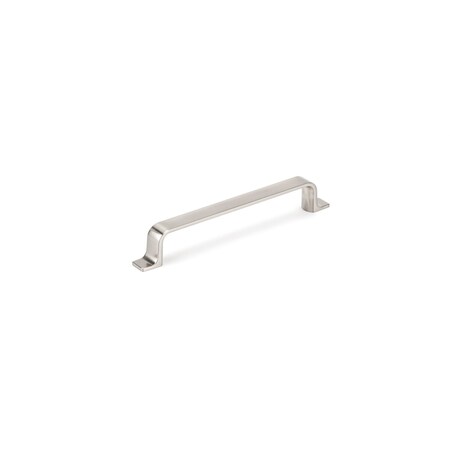 Richelieu 6 5/16 in (160 mm) Center-to-Center Brushed Nickel Contemporary Cabinet Pull BP52003160195