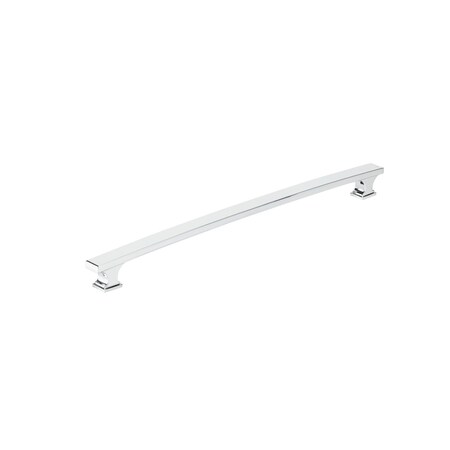 Richelieu 12-inch (305 mm) Center to Center Chrome Transitional Cabinet Pull BP525412140