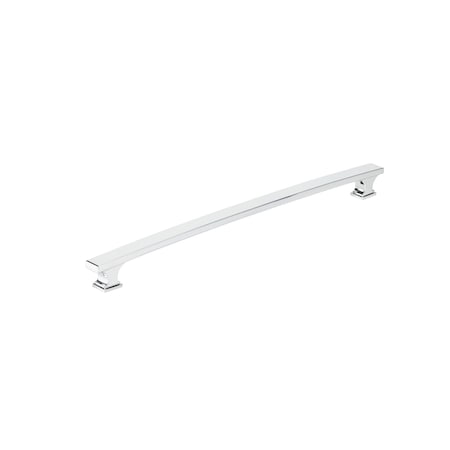Richelieu 12 5/8-inch (320 mm) Center to Center Chrome Transitional Cabinet Pull BP5254320140