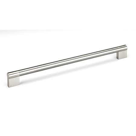 RICHELIEU HARDWARE 11-5/16 in. (288 mm) Center-to-Center Brushed Nickel Contemporary Drawer Pull BP527288195