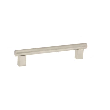Richelieu 6 in (152 mm) Center-to-Center Brushed Nickel Contemporary Cabinet Pull BP535556195