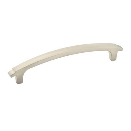 Richelieu 5 1/16 in (128 mm) Center-to-Center Brushed Nickel Contemporary Cabinet Pull BP5464128195