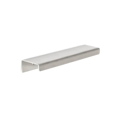 Richelieu 4 in. (102 mm) Center-to-Center Stainless Steel Contemporary Edge Pull BP57606170