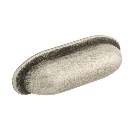 Richelieu 2-1/2 in. (64 mm) Center-to-Center Old Silver Traditional Cup Pull BP58264139