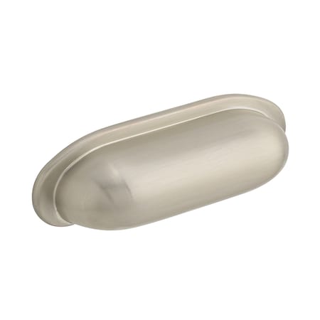 Richelieu 2-1/2 in. (64 mm) Center-to-Center Brushed Nickel Contemporary Cup Pull BP58264195