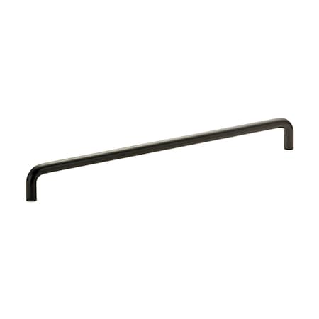 Richelieu 11-5/16 in. (288 mm) Center-to-Center Matte Black Functional Drawer Pull BP6211288900
