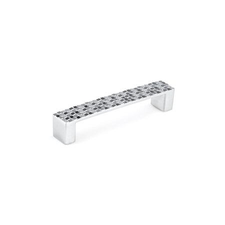 Richelieu 5 1/16 in (128 mm) Center-to-Center Chrome Contemporary Drawer Pull BP6227128140