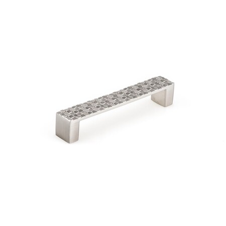 Richelieu 5 1/16 in (128 mm) Center-to-Center Brushed Nickel Contemporary Drawer Pull BP6227128195