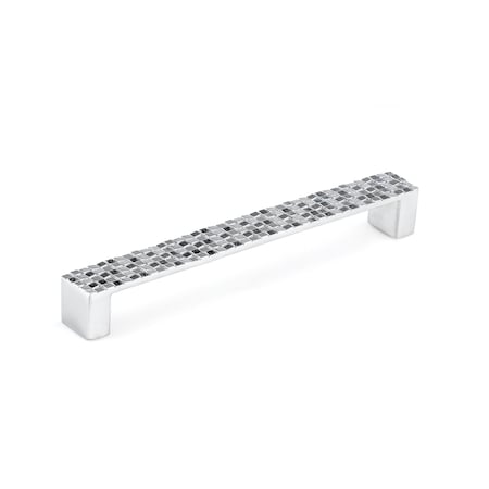 Richelieu 7 9/16 in (192 mm) Center-to-Center Chrome Contemporary Cabinet Pull BP6227192140