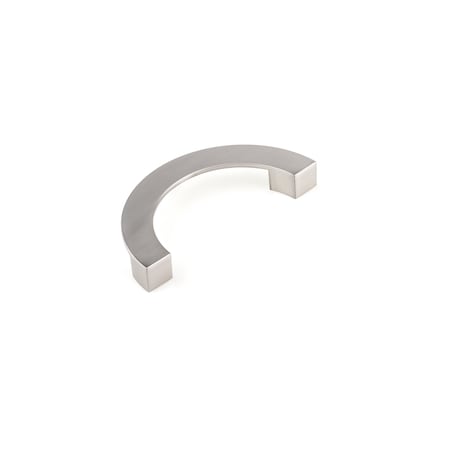 Richelieu 5 1/16 in (128 mm) Center-to-Center Brushed Nickel Contemporary Drawer Pull BP6367128195