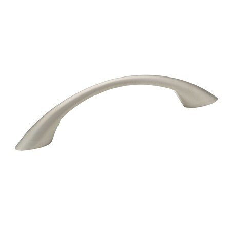 Richelieu 3-3/4 in. (96 mm) Center-to-Center Matte Nickel Contemporary Drawer Pull BP65017184