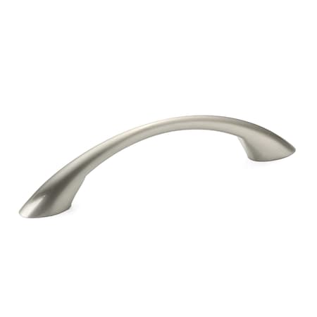 Richelieu 3 3/4 in (96 mm) Center-to-Center Brushed Nickel Contemporary Cabinet Pull BP65017195