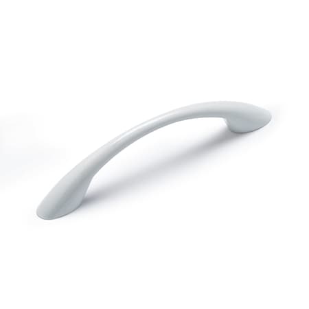 Richelieu 3-3/4 in. (96 mm) Center-to-Center White Contemporary Drawer Pull BP6501730