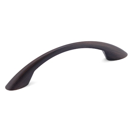 Richelieu 3-3/4 in. (96 mm) Center-to-Center Brushed Oil-Rubbed Bronze Contemporary Drawer Pull BP65017BORB